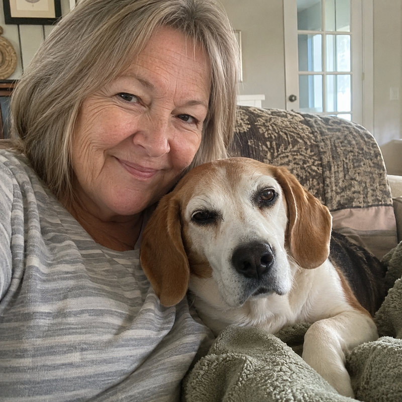 Patricia W, Owner of a Senior Beagle
