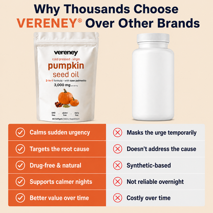 Vereney - Bladder Relief [Cold Pressed Virgin Pumpkin Seed Oil with Saw Palmetto]