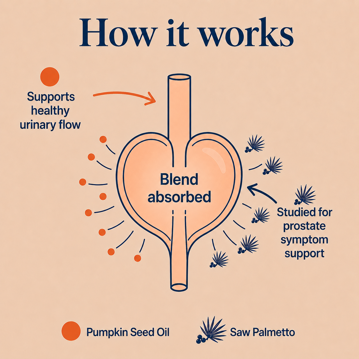 Vereney Cold Pressed Virgin Pumpkin Seed Oil with Saw Palmetto