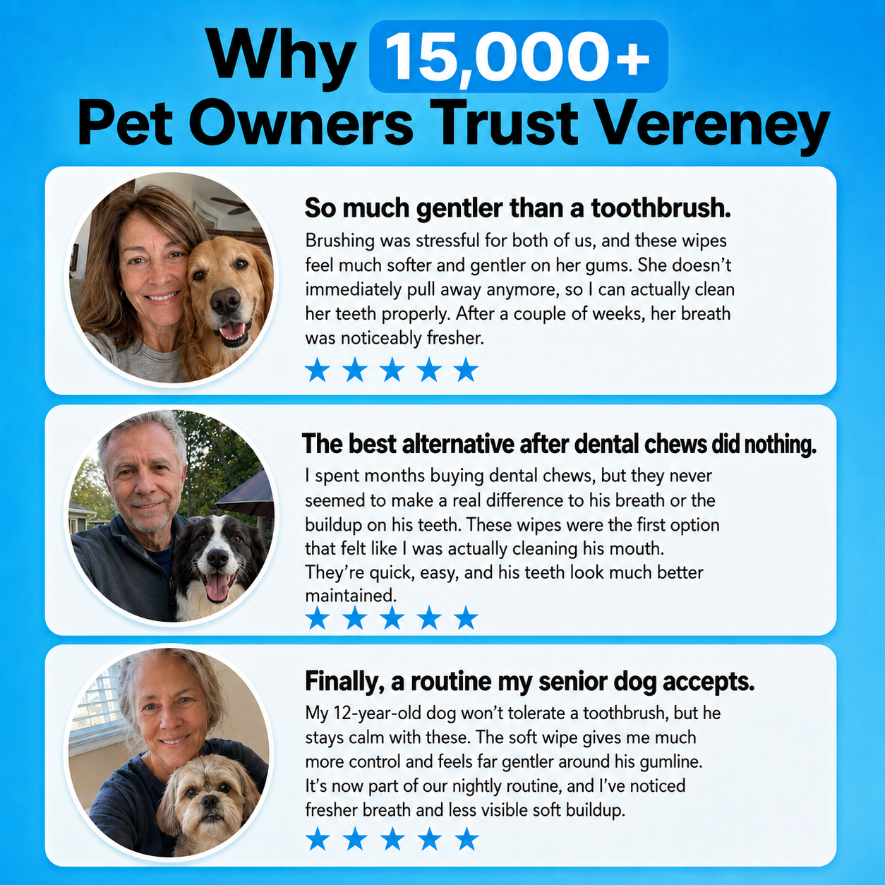 Vereney™ Plaque Control Wipes